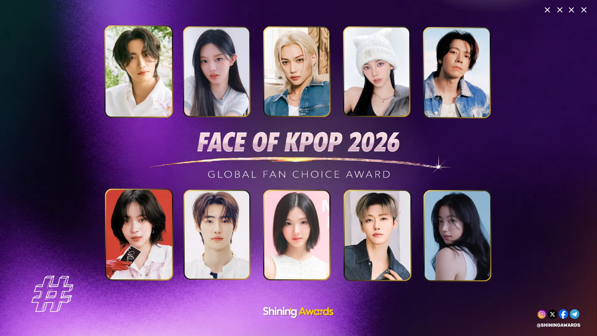 face of kpop vote 2026