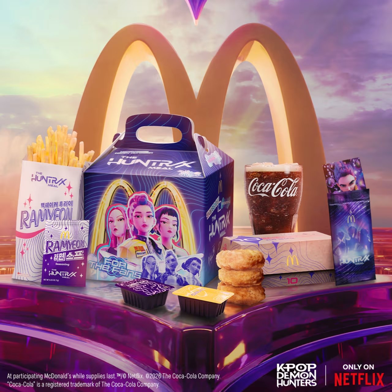 kpop demon hunters mcdonalds